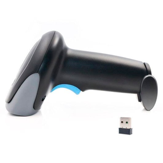 Lector de códigos de barras AVPos WI93 inalámbrico/alámbrico CMOS 1D 2D 60m 15h batería