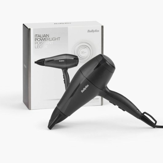 Sèche-cheveux BaByliss CC 2000 W, 2 vitesses, 3 réglages, diffuseur filtré