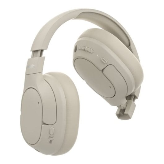 Belkin Wireless Bluetooth 5.4 Hybrid Noise Cancelling-Ohrhörer mit Mikrofon