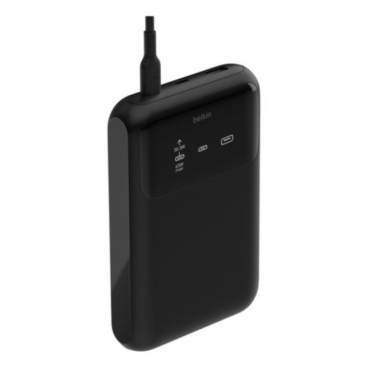 Banco de energía Belkin BoostCharge Pro 20000 mAh 1x USB-A 2x USB-C Pantalla Negro