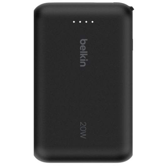 Power Bank Belkin Universal 10000 mAh 2 Puertos USB-C Carga Rápida 20W Negro