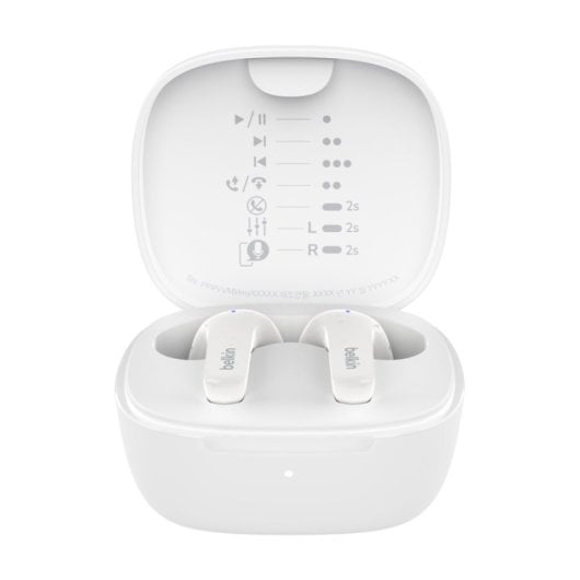 Auriculares Belkin inalámbricos Bluetooth 5.2 con cancelación de ruido y micrófono