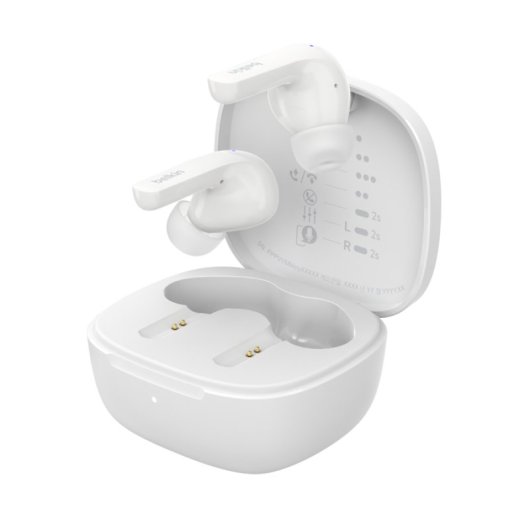 Auriculares Belkin inalámbricos Bluetooth 5.2 con cancelación de ruido y micrófono