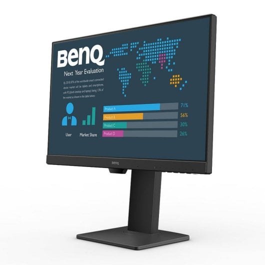 Monitor BenQ BL2486TC 23.8" FullHD 100Hz IPS USB-C Altura Ajustável 5ms