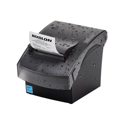 Stampante termica USB Ethernet Bixolon SRP-350plusV con supporto per taglio automatico e codici a barre