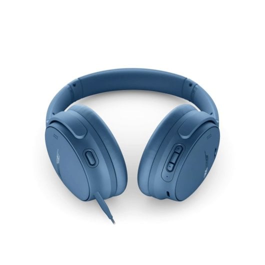 Bose Wireless Bluetooth 5.1-Kopfhörer mit blauem Kabel und Tragetasche
