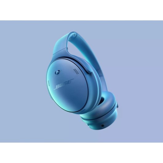 Bose Wireless Bluetooth 5.1-Kopfhörer mit blauem Kabel und Tragetasche