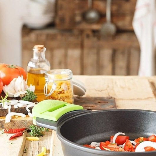 Casserole BRA Prior 9L Aluminium geschmiedet Induktion Antihaft Glasdeckel