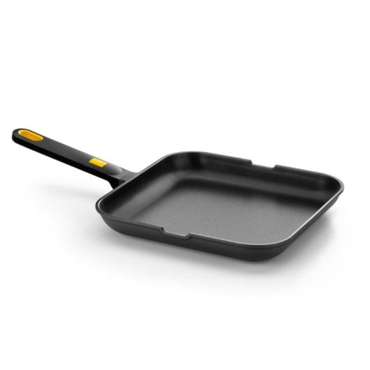 BRA Daily Pro Antihaft-Aluminiumguss-Vollinduktions-Grillpfanne 28x53cm