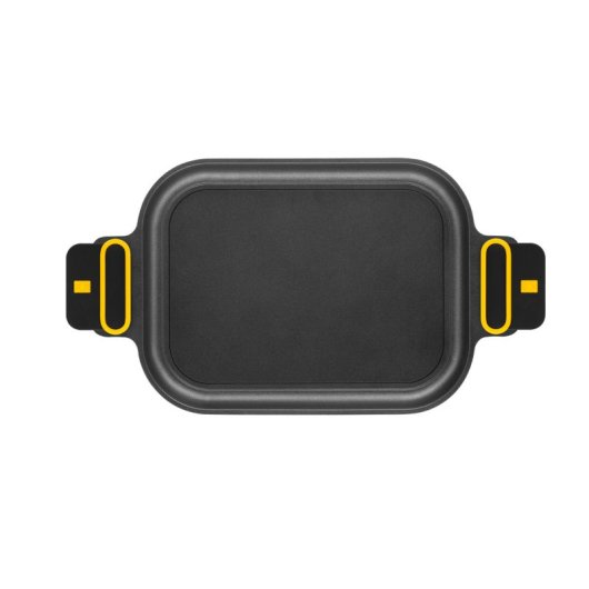 BRA Daily Pro Grelha antiaderente de alumínio fundido de indução completa 32 cm 970 g preto
