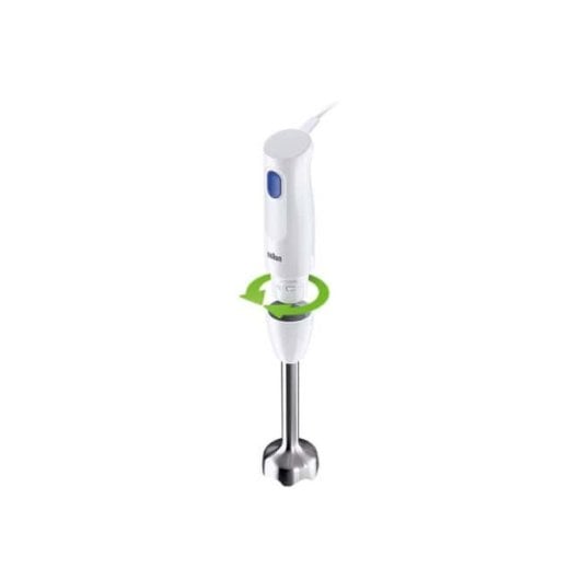 Batidora de inmersión Braun 450W Azul/Blanco cuchilla acero inoxidable tazón 0,6L