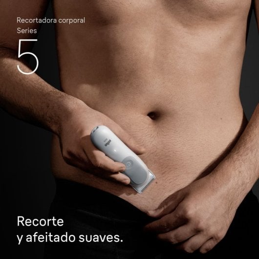 Braun Series 5 Body Trimmer, 100 % wasserdicht, SkinGuard, 100-Minuten-Akku