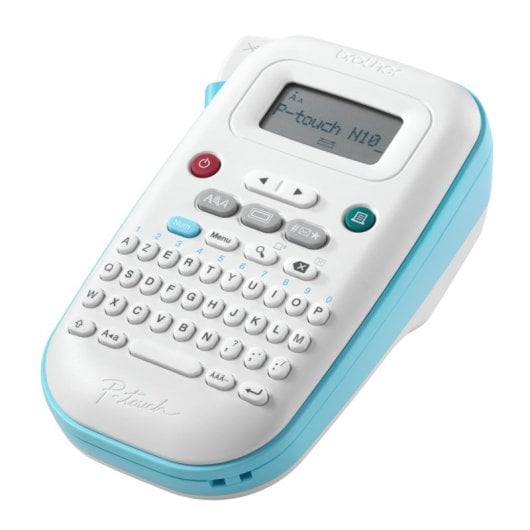 Rotuladora Electrónica Portátil Brother PT-N10 QWERTY LCD Etiquetas Btag 12mm Multicolor