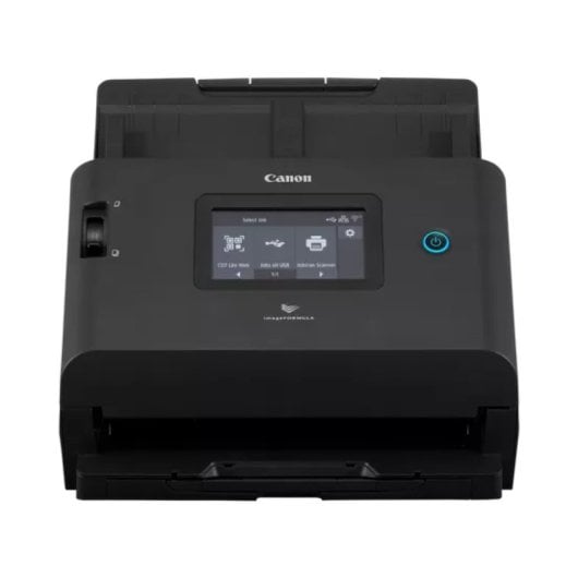 Canon DR-S350NW Scanner (600 x 600 DPI, 50 Seiten/Min., Duplex-ADF, WLAN, Ethernet, LCD, Schwarz)