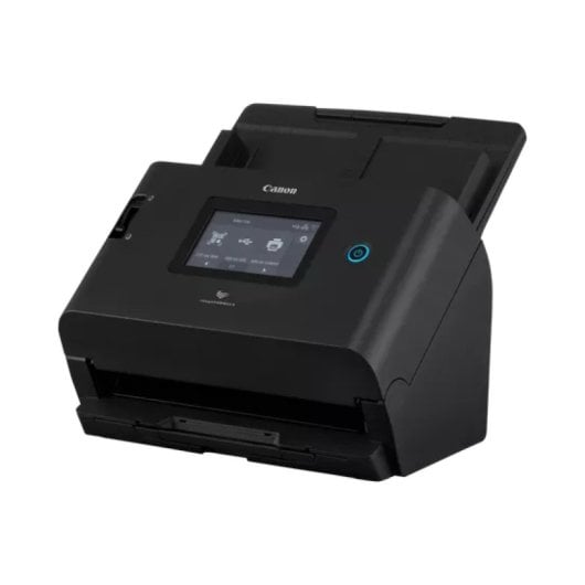 Canon DR-S350NW Scanner (600 x 600 DPI, 50 Seiten/Min., Duplex-ADF, WLAN, Ethernet, LCD, Schwarz)