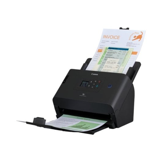 Scanner Canon imageFORMULA DR-S250N 216 x 356 mm 600 x 600 DPI Duplex USB/Ethernet CIS LED RVB
