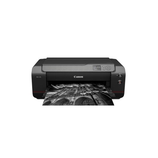 Imprimante jet d'encre Wi-Fi Canon imagePROGRAF PRO-1100, impression sans marge A2, 12 cartouches