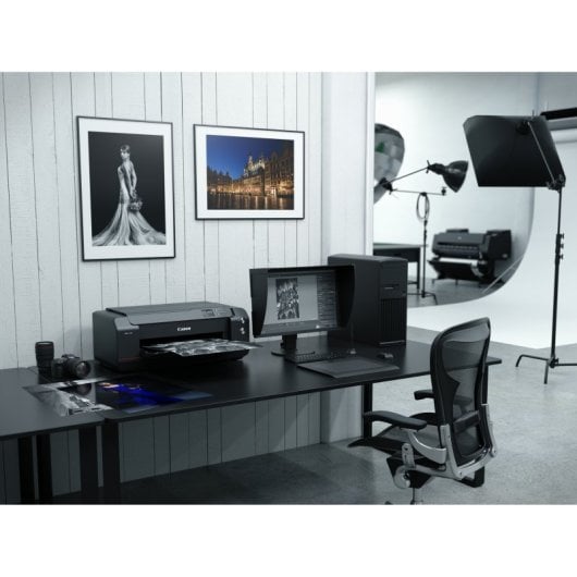 Imprimante jet d'encre Wi-Fi Canon imagePROGRAF PRO-1100, impression sans marge A2, 12 cartouches