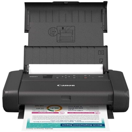 Imprimante Jet d'encre Wi-Fi Canon MAXIFY BX110 recto-verso OLED