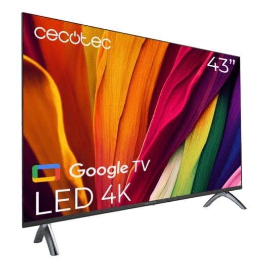 TV Cecotec LED A4 Series ALU40043 43? 4K Ultra HD Android TV Dolby Vision Bluetooth HDR10 Chromecast VRR