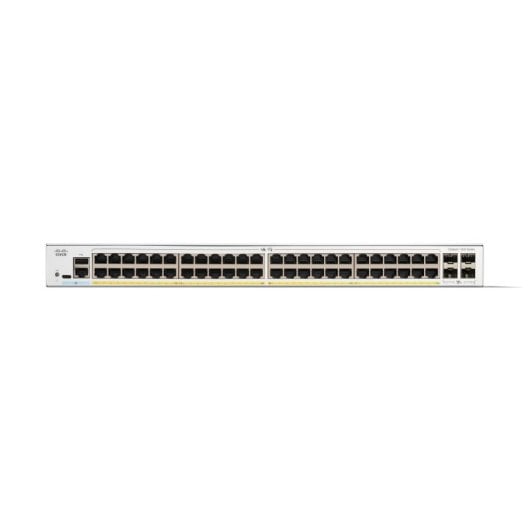 Switch Cisco 48 RJ-45 Gigabit 4 SFP+ Capa L2/L3 QoS Metal Gestionado Blanco