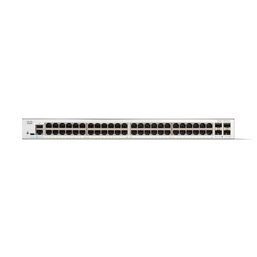 Cisco Switch 48 RJ-45 Ethernet 4 SFP L2/L3 1400 MHz 1024 MB AC Weißmetall