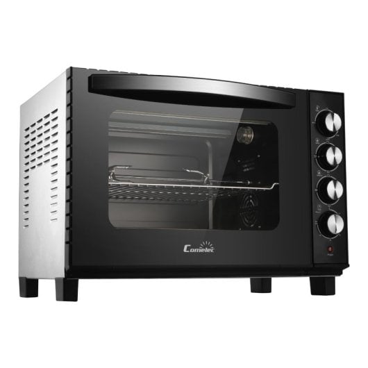 Horno eléctrico Comelec 48 litros Negro Inox con convección, rotisserie y luz interior