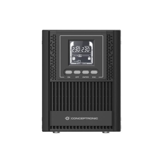 Sai Conceptronic 1000VA Batería de Plomo-Ácido 4h Recarga LCD Torre Protección Cortocircuito
