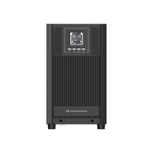 Sai Conceptronic 3kVA Batería Plomo Ácido 4h Autonomía Doble Conversión LCD Eco