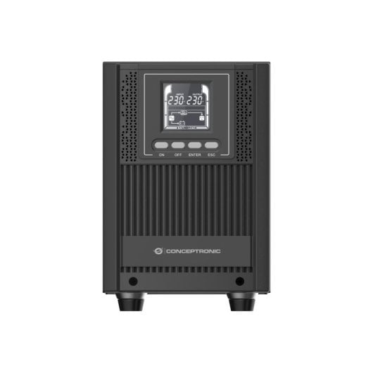 Bateria de Chumbo Ácido Sai Conceptronic 2kVA 9Ah 4 Saídas Tipo F 4h Recarga LCD