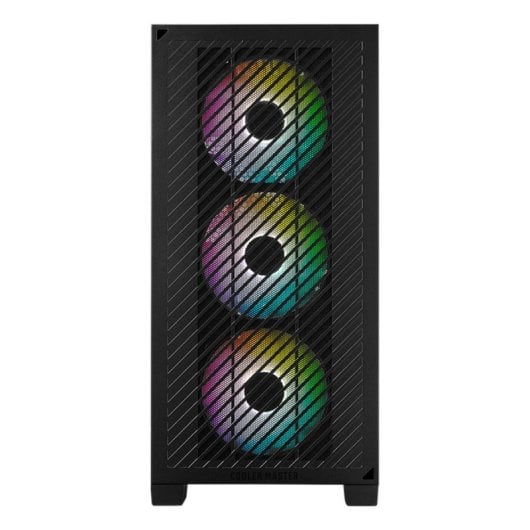 Caja Cooler Master Elite 301 Mini Tower Vidrio Templado 3x120mm RGB Negro