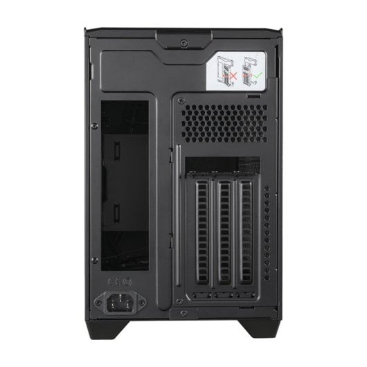 Caja Cooler Master MasterBox NR200P V2 Negro Mini-ITX Vidrio Templado/Acero/ABS