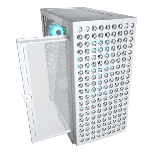 Cougar Gaming Airface ECO RGB Torre Bianca 2x180mm 1x120mm ATX/Micro ATX/EATX