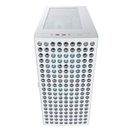 Cougar Gaming Airface ECO RGB Torre Bianca 2x180mm 1x120mm ATX/Micro ATX/EATX