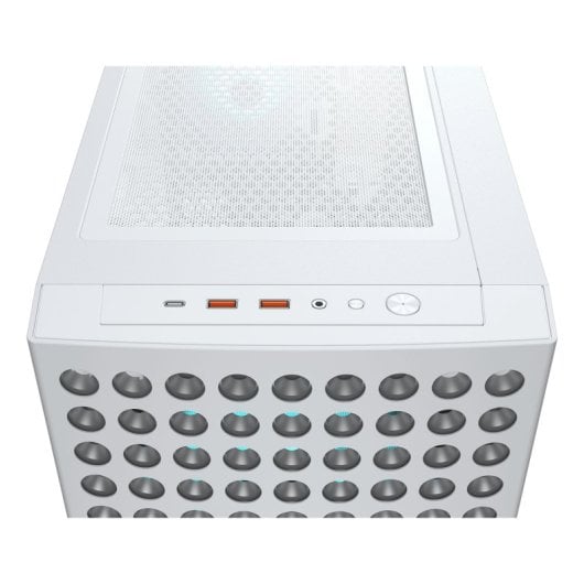 Cougar Gaming Airface ECO RGB Torre Bianca 2x180mm 1x120mm ATX/Micro ATX/EATX