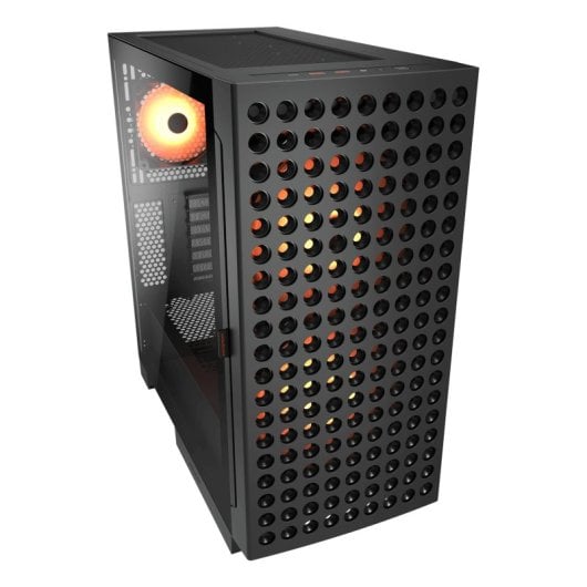 Tour Cougar Airface ECO RGB noire 2x180 mm RGB EATX avec vitre latérale