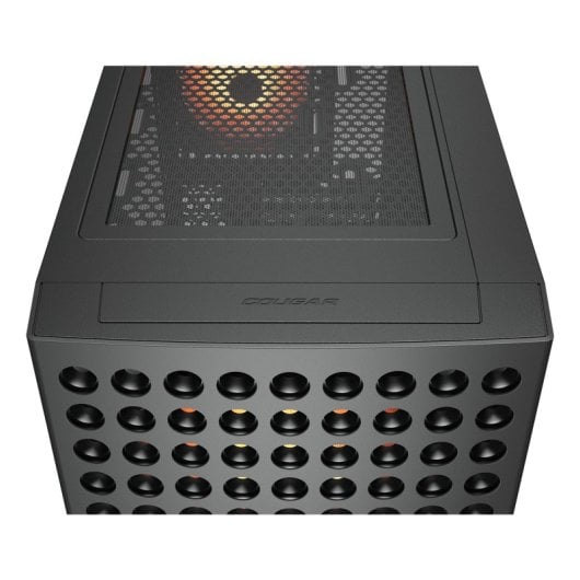 Tour Cougar Airface ECO RGB noire 2x180 mm RGB EATX avec vitre latérale