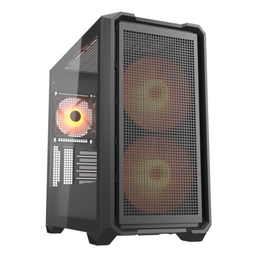 Cougar MX600 MINI torre da gioco nera, Mini Tower, micro ATX, 2x160mm ARGB, USB-C