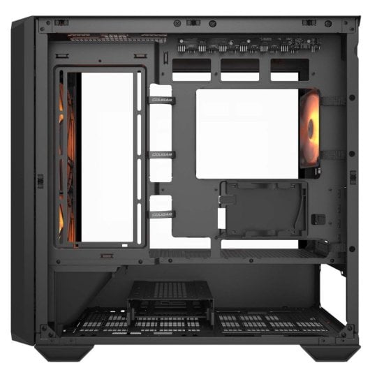 Cougar MX600 MINI torre da gioco nera, Mini Tower, micro ATX, 2x160mm ARGB, USB-C