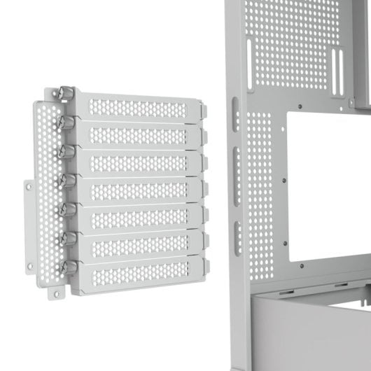Torre Cougar FV270 RGB Cristal Templado Curvado ATX/EATX/420mm GPU/Panel USB-C Blanco