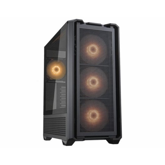 Cougar Full Tower Schwarz ATX/EATX RGB Fenster 4x2,5″ 1x3,5″ gehärtetes Glas