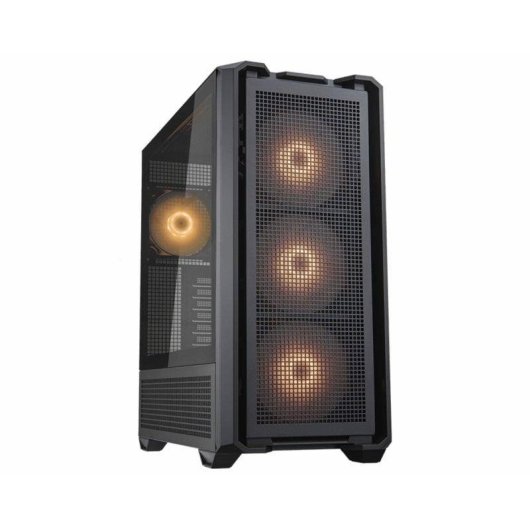 Gehäuse Full Tower Cougar Schwarz ATX/EATX Fenster RGB 4x2.5" 1x3.5" Gehärtetes Glas