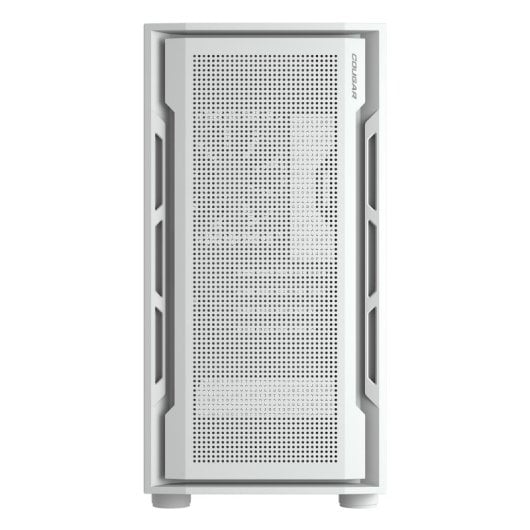 Caja PC Cougar Uniface Mini Compacta Blanca Cristal Templado Soporte GPU 340mm 6 Ventiladores