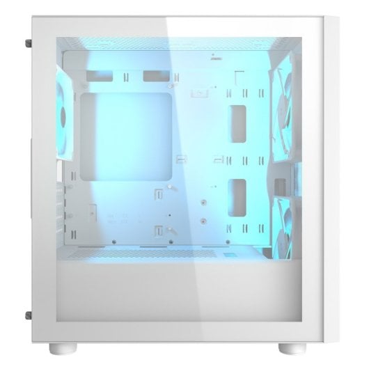 Tour PC Cougar Uniface Mini RGB Blanc 3 ventilateurs ARGB Verre trempé Gaming