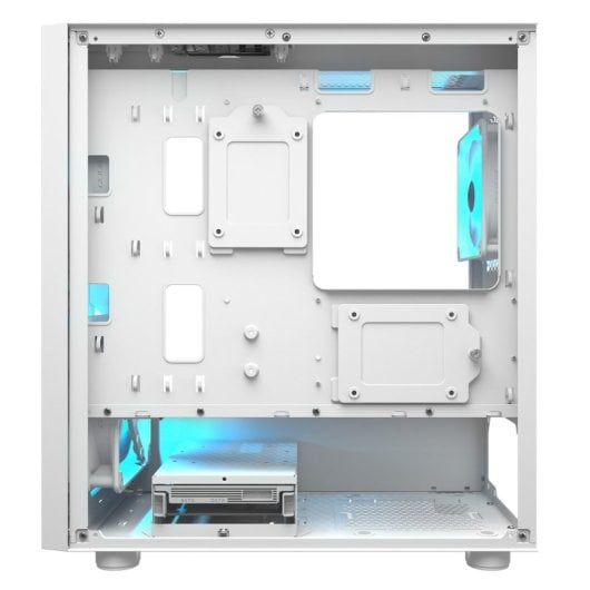 Tour PC Cougar Uniface Mini RGB Blanc 3 ventilateurs ARGB Verre trempé Gaming