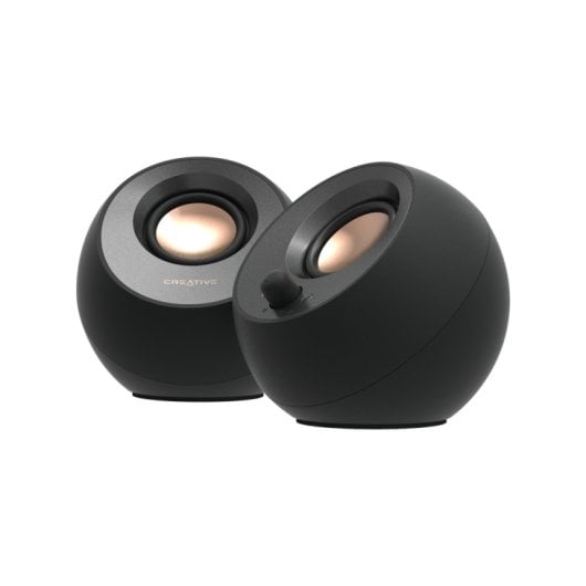 Altavoces Creative 2.0 Bluetooth USB-C 8W Wireless negros con entrada auxiliar