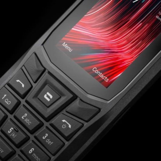 Móvil Crosscall 4G SIM Doble IPX8 2MP USB-C Linterna Resistente 1800mAh Negro