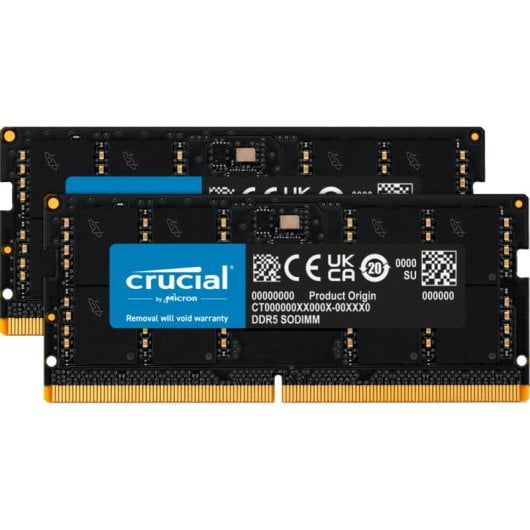 Memoria RAM Crucial 96GB DDR5 5600MHz CT2K48G56C46S5