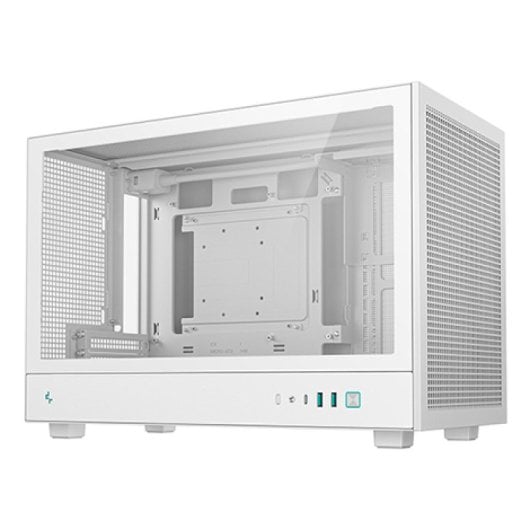 Caja DeepCool CH260 Blanca Micro ATX ABS/SPCC/Vidrio Templado USB-C
