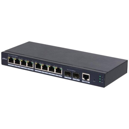 Switch Dahua SG4010-2F 8 Ports Gigabit + 2 SFP Gestionné L2 VLAN Jumbo Frames
